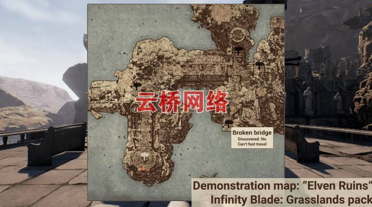 mapquest 地图,mapbox卫星地图 ue4商城资源quest map and navigation system任务地图和导航系统