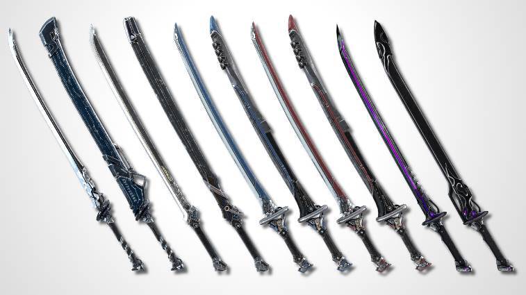 ue4商城资源sci-fi swords pack 1科幻剑包1