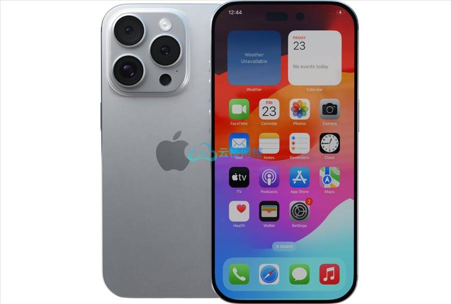 Blender模型 苹果手机