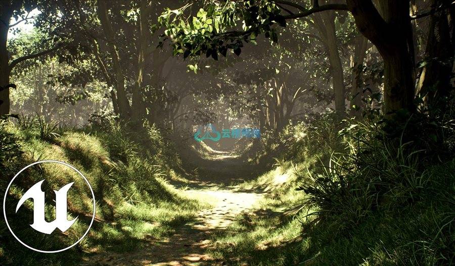 UE5森林小径环境制作案例学习