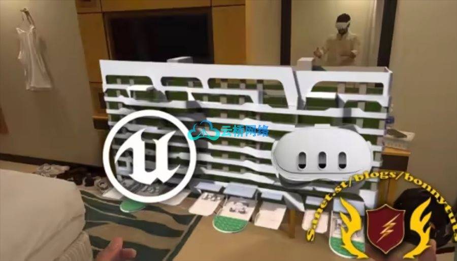 使用Unreal Engine为Meta Quest创建混合现实建筑可视化项目