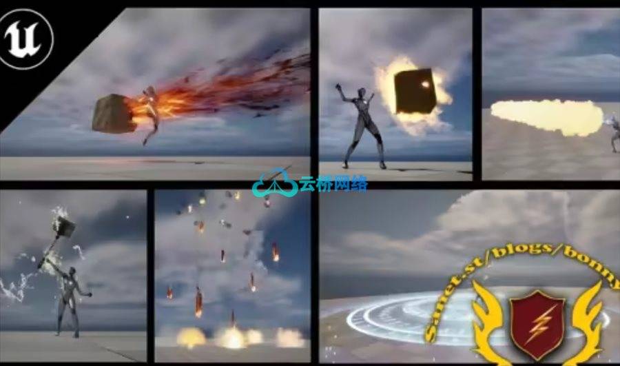 虚幻引擎AAA级法术系统:打造高质量法术与技能