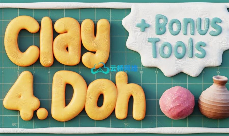 Blender插件 Blender Clay Doh 4.0.1