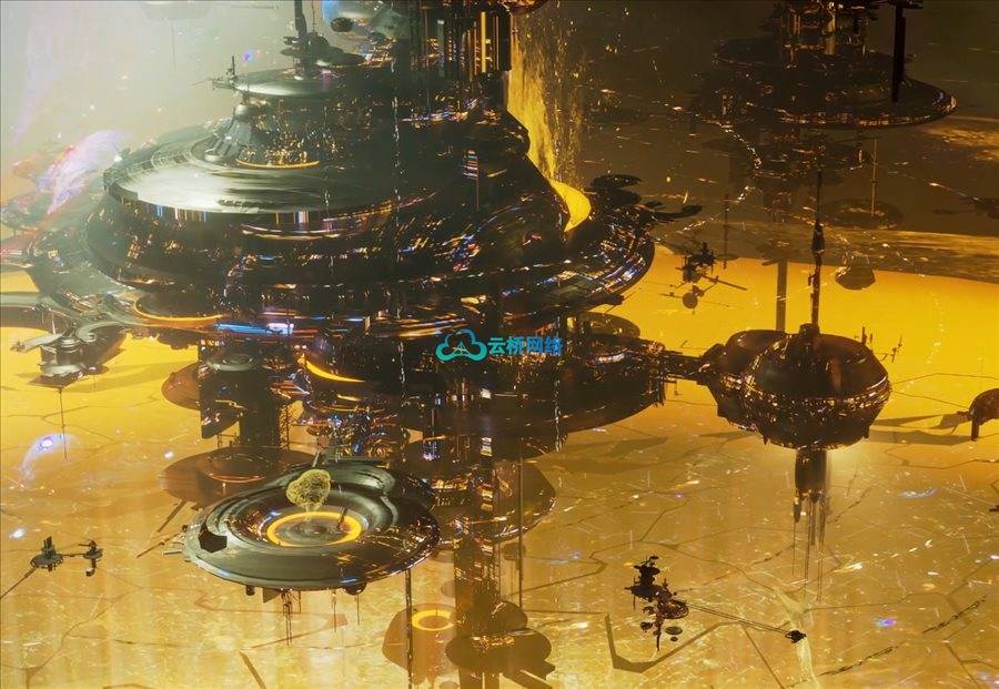 Blender场景文件 Holy City