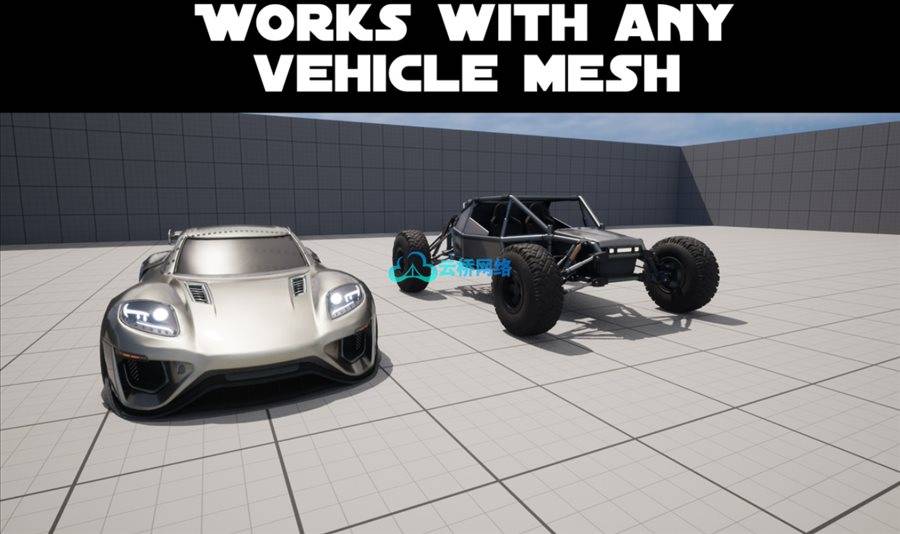 UE资源 Vehicle stunt jump system