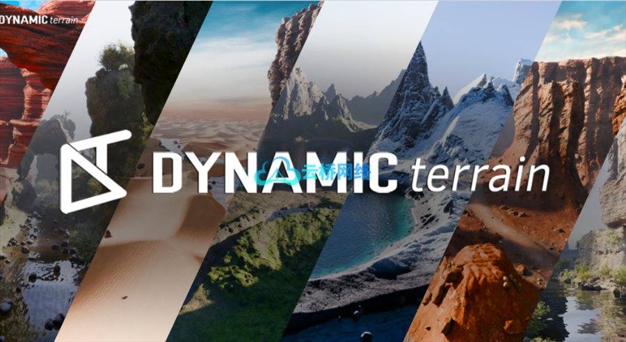 Blender动态地形插件 Dynamic Terrain