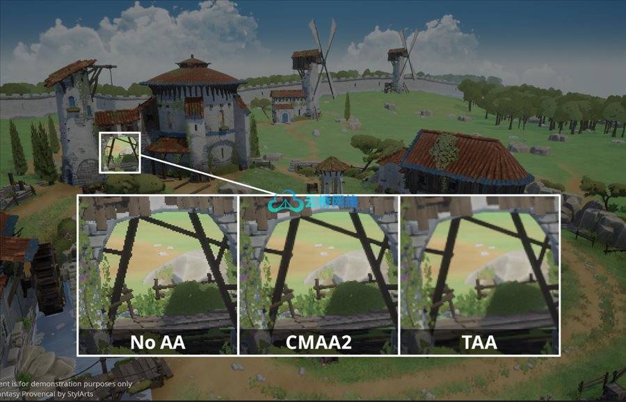 UE插件 CMAA2 (Anti-Aliasing)