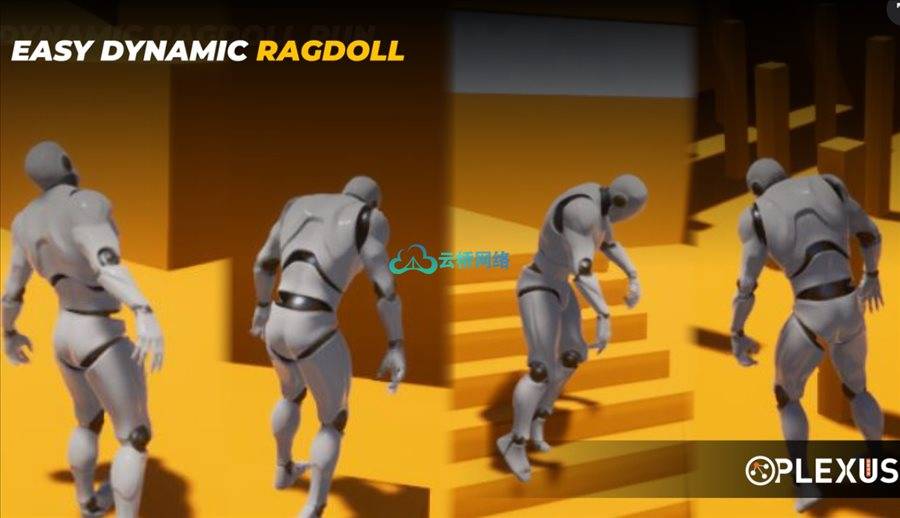UE资源 EASY DYNMC RAGDOLL