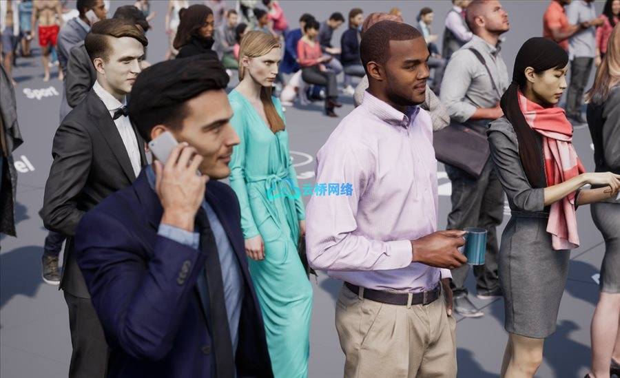 UE资源 Posed Humans Pack