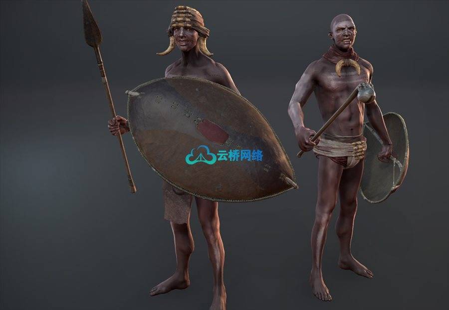 UE资源 Heroes – Tribal Warrior