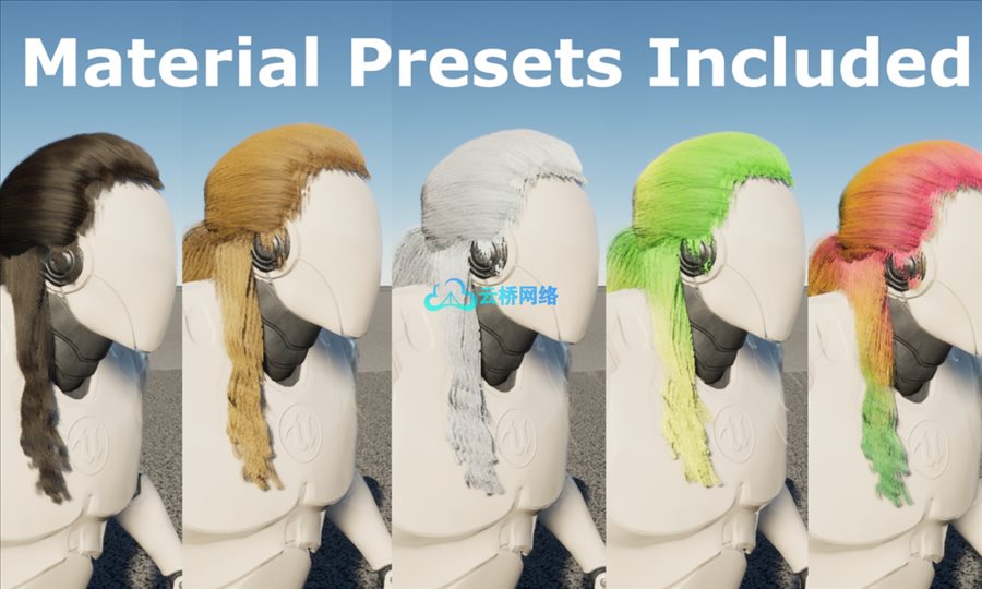 UE头发入门包 Hair Starter Pack