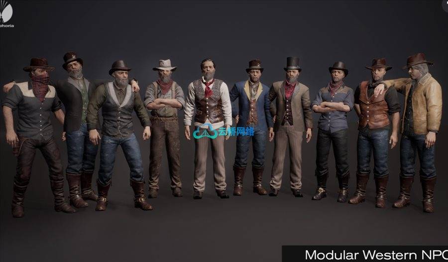 UE资源 Western NPC – Metahuman