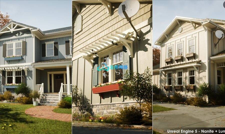 UE模块化住宅房屋 Residential Houses Vol.2 – Modular Pack