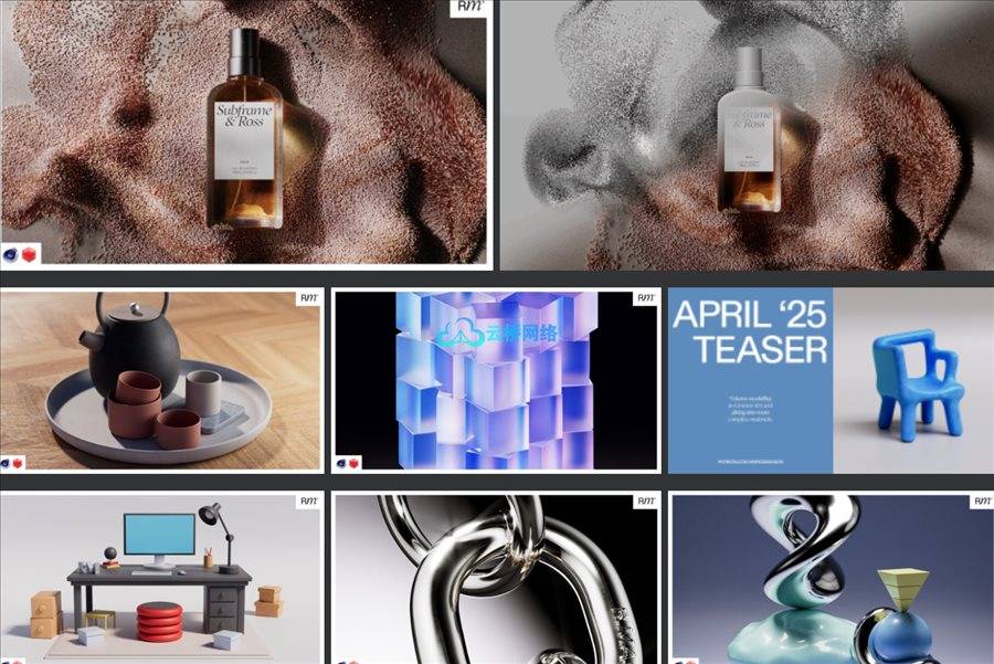 C4D Redshift产品渲染-Ross Mason会员频道