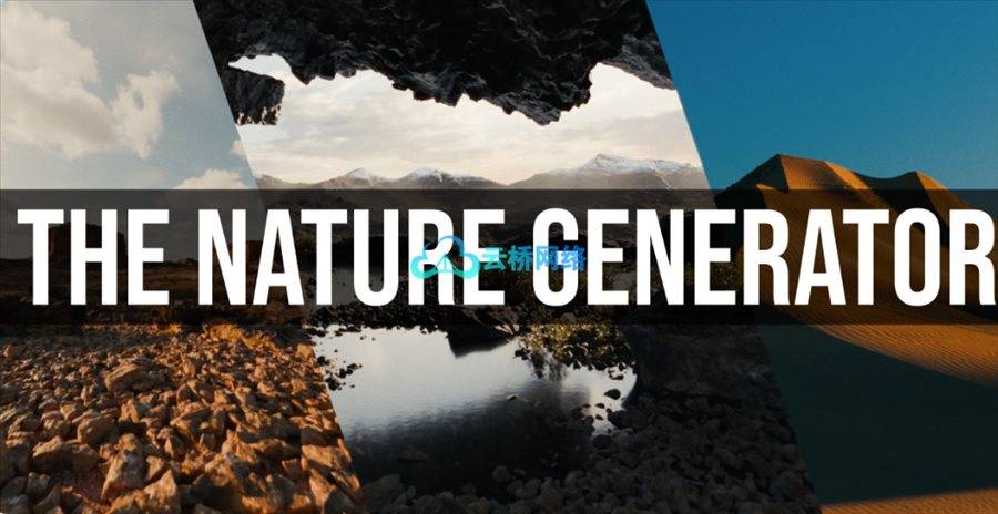 Blender程序化环境生成插件:The Nature Generator