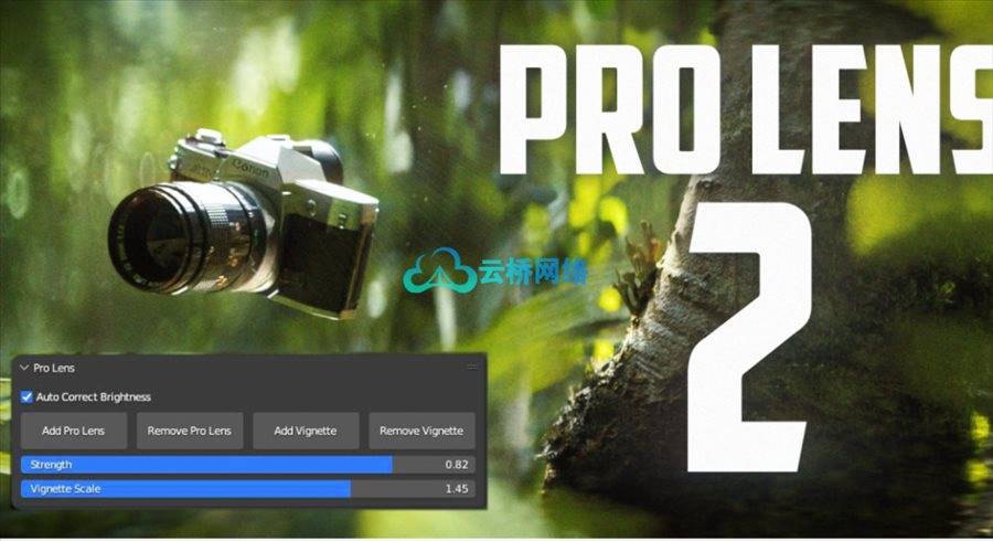 Blender插件 Pro Lens 2