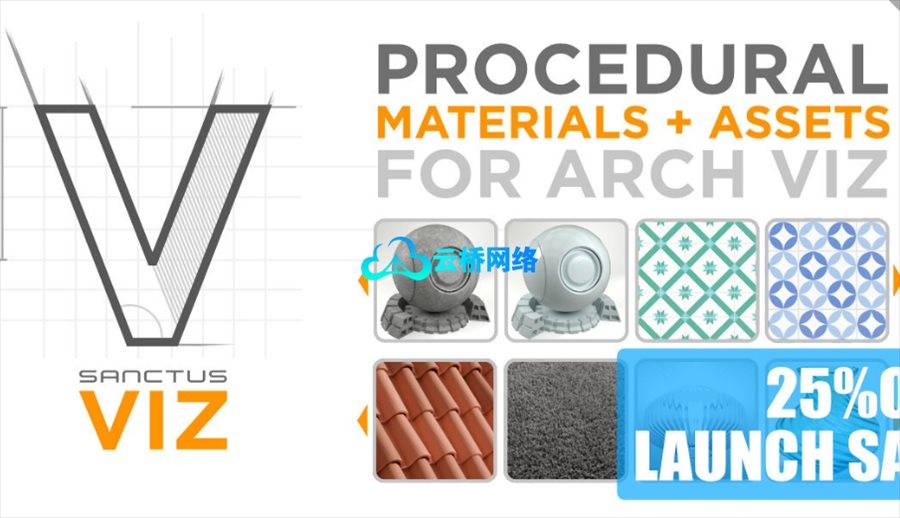 Blender场景建筑可视化插件 Sanctus Viz