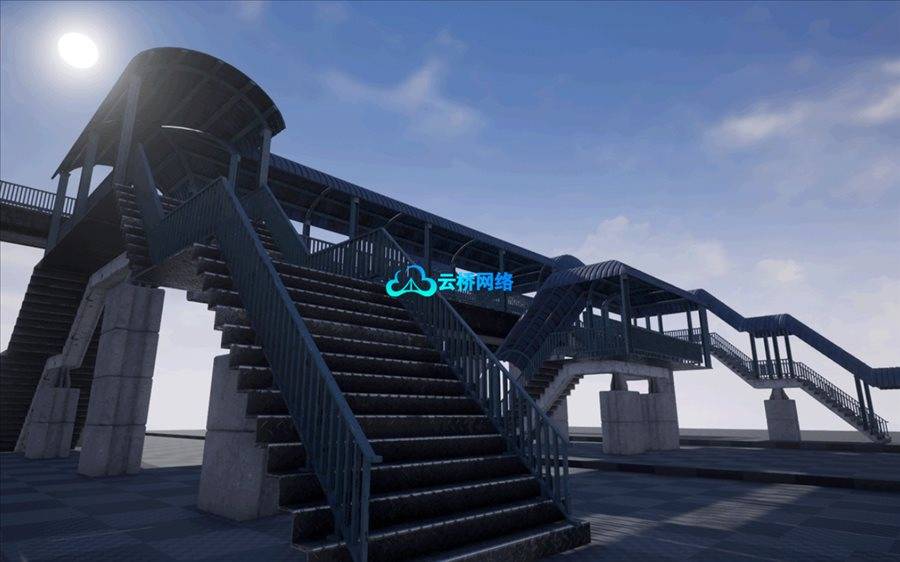 UE资源 Modular Footbridge Set