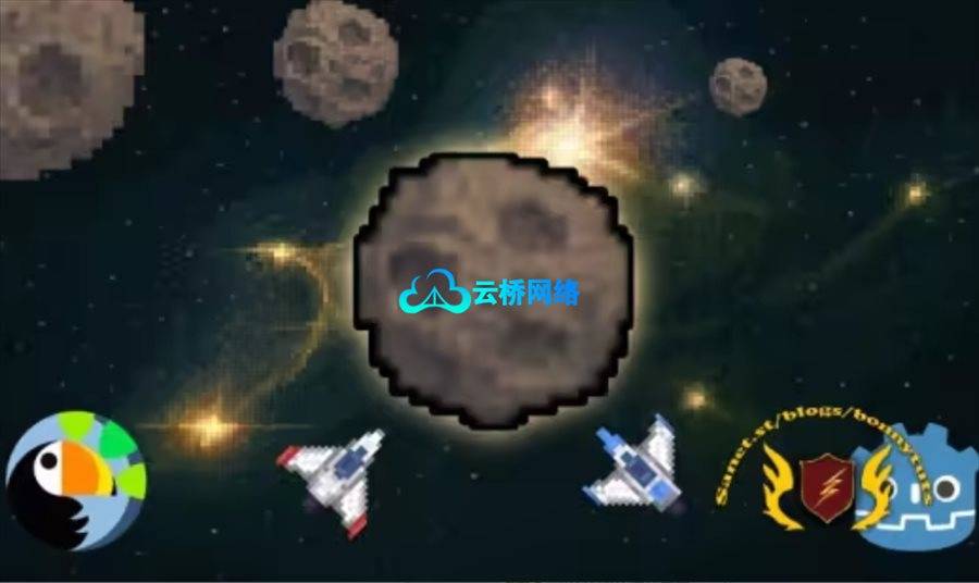 用 Godot 4 构建一款小行星风格太空射击游戏