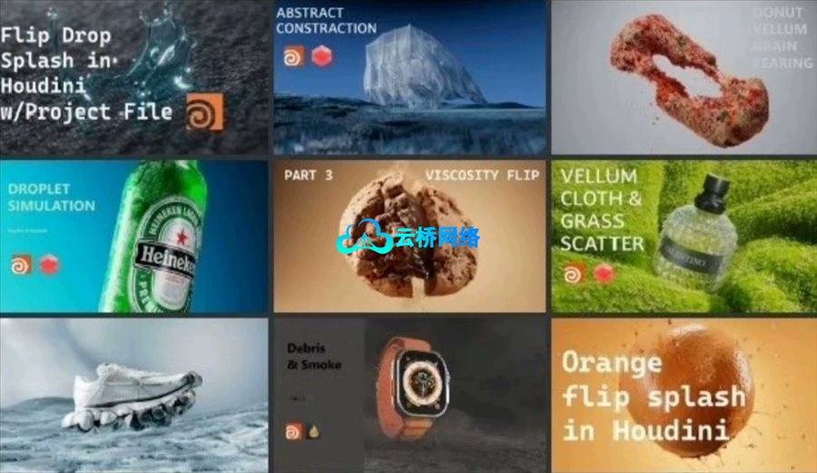 Houdini动效-Oguz Ozpamuk会员频道课程