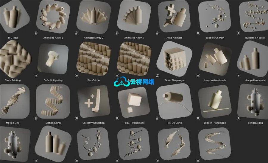 Blender懒人动作动画资产库 The Lazy-Motion Library