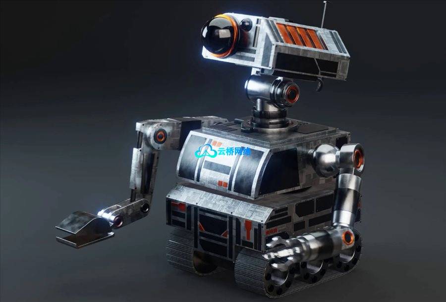 Blender科幻建筑机器人角色制作全流程课程