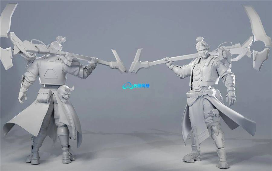 高级科幻风格化角色美术课程 – 第一部分 – 高模篇