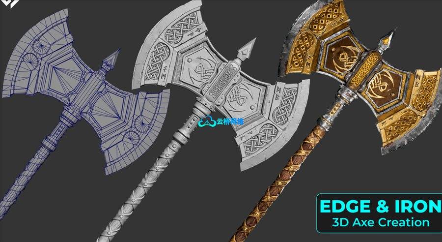 掌握完整的AAA级游戏资产制作流程