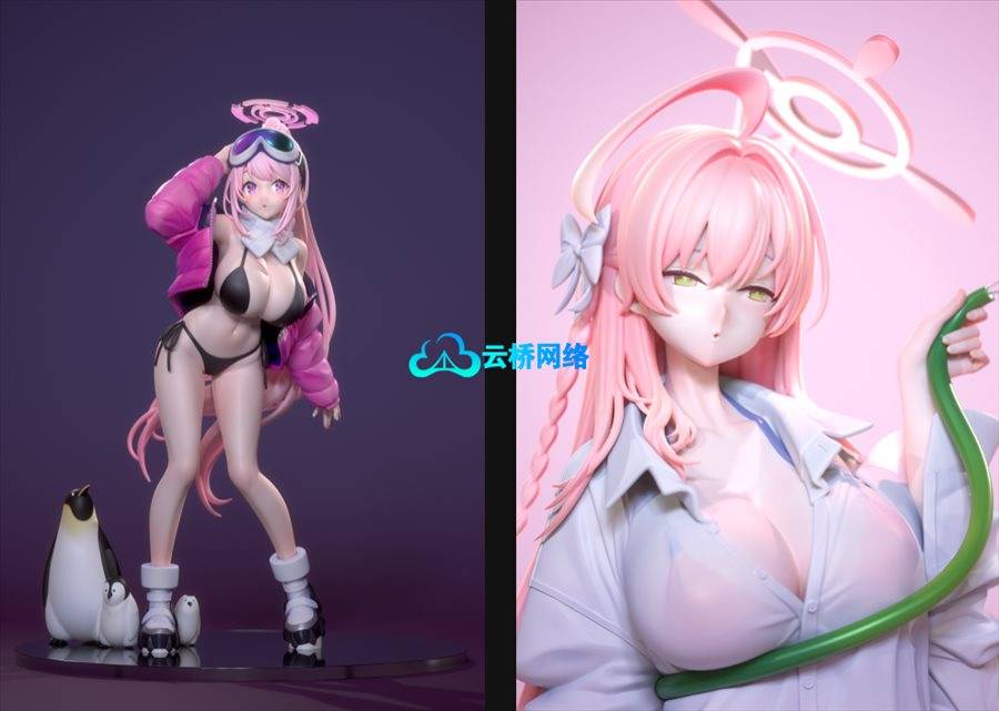 Zbrush雕刻带自然衣褶的女性人体模型