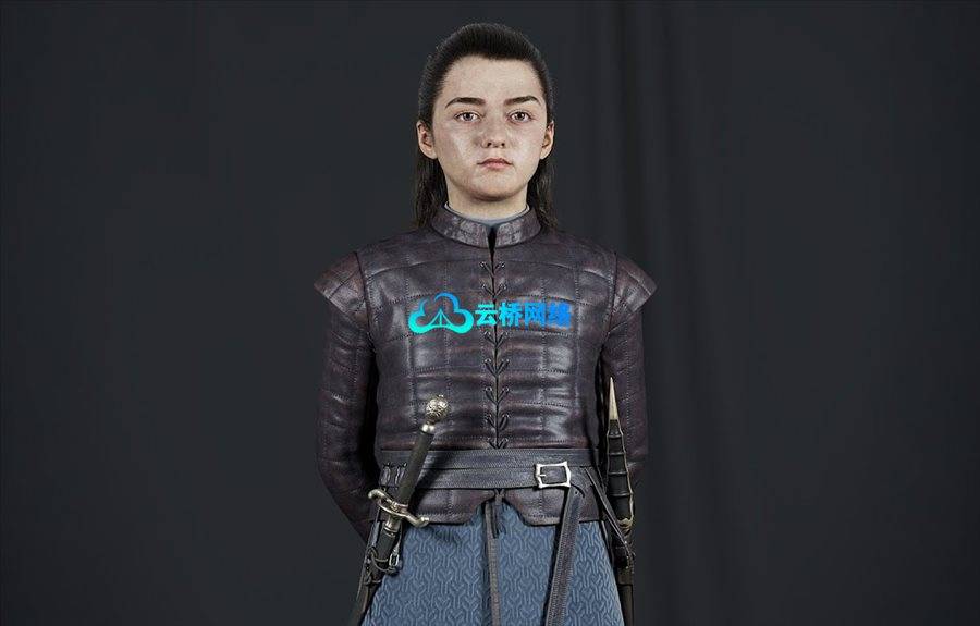 Ari（Arya Stark）：从参考到渲染的角色制作流程