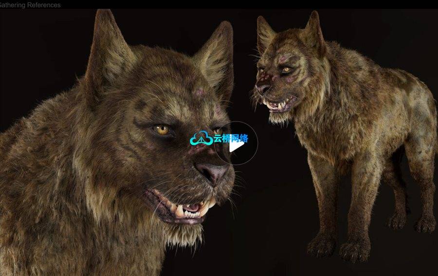 奇幻生物贴图与外观开发视频教程