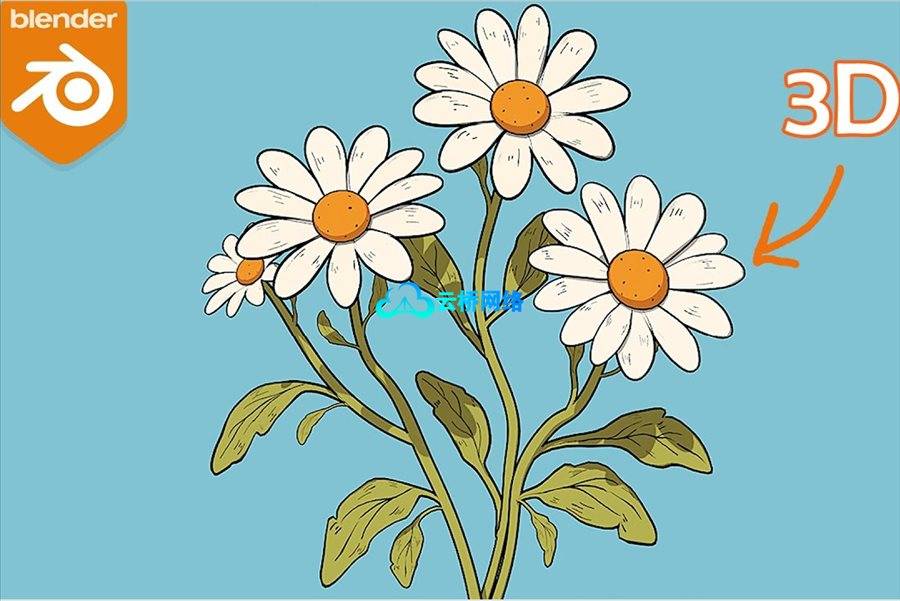 Blender风格化卡通模型材质制作零基础完整教程