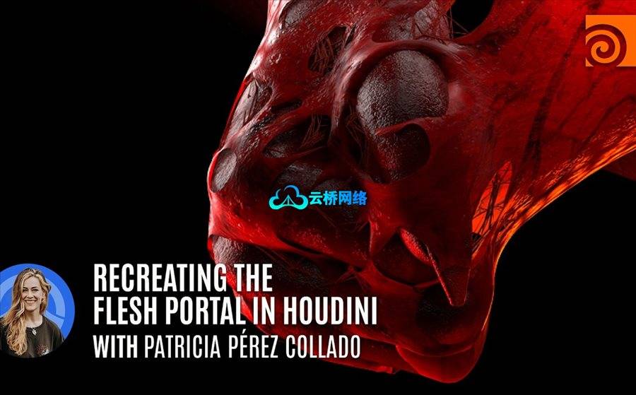 DoubleJump Academy — Houdini制作手穿透薄膜特效课程