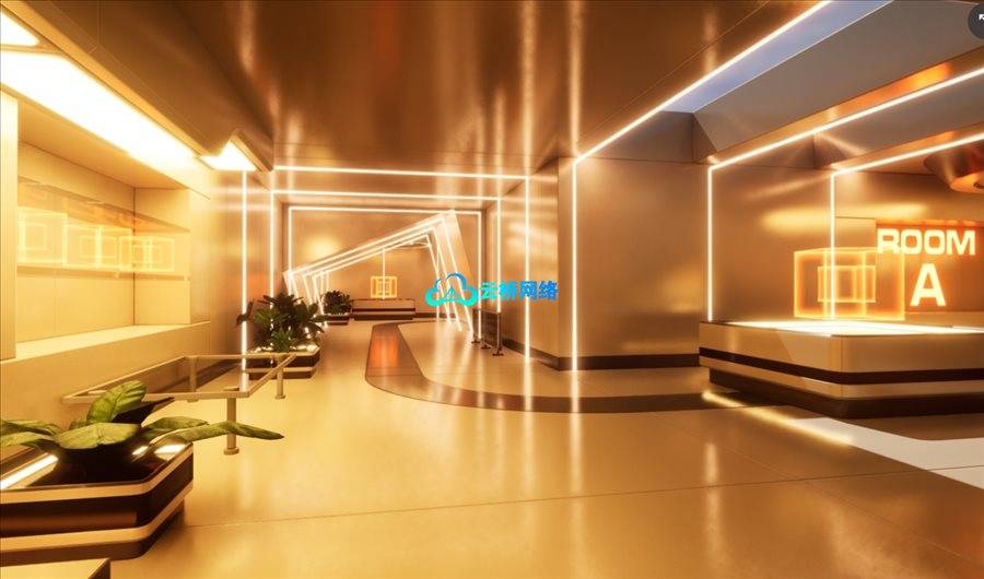 UE资源 Showroom Level Kit 8 — 模块化展示关卡套件