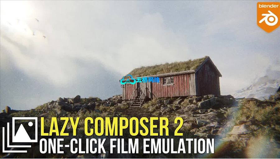 Blender一键式电影仿真插件 Lazy Composer v2.0.0