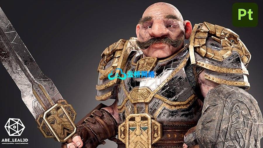 Substance Painter从入门到精通：完整的Substance Painter纹理制作课程指南