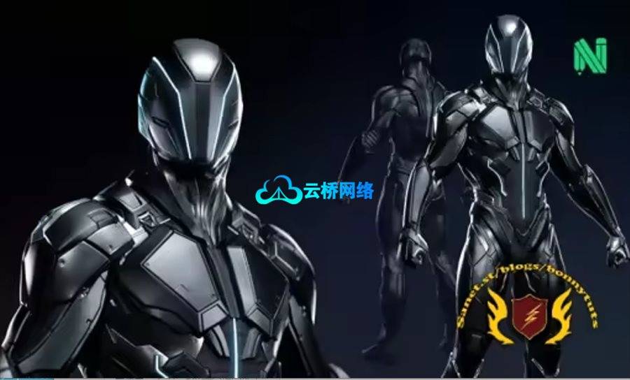 ZBrush硬表面角色雕刻视频教程（2026）