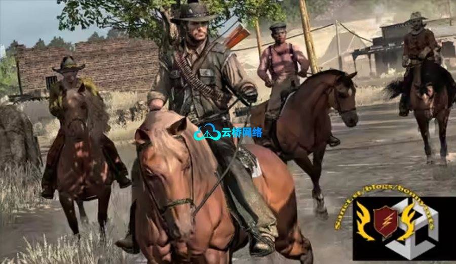 使用Unity 3D制作一款RDR风格的开放世界西部游戏