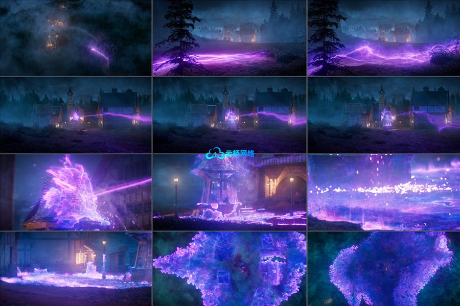 Houdini魔法特效进阶课：从概念到渲染的全流程解析