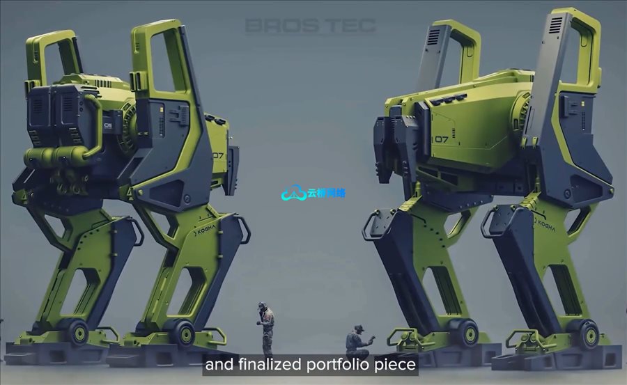 Blender硬表面建模系统学习课程-打造令人惊艳的3D作品集