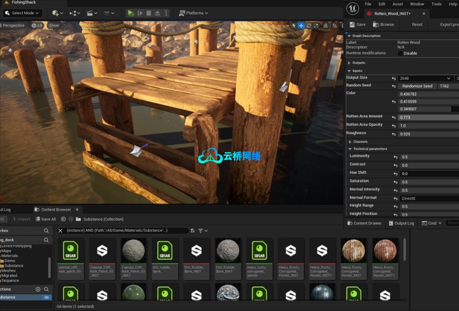 更新5.6 UE与SP实时桥接插件 – Substance 3D for Unreal Engine