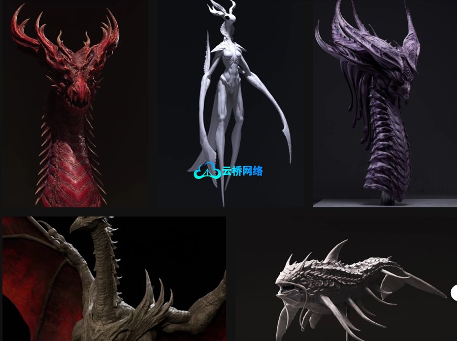 AAA游戏级生物建模全流程课程