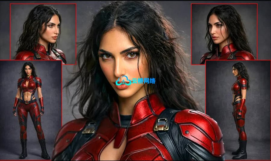 AI角色一致性案例解说附提示词