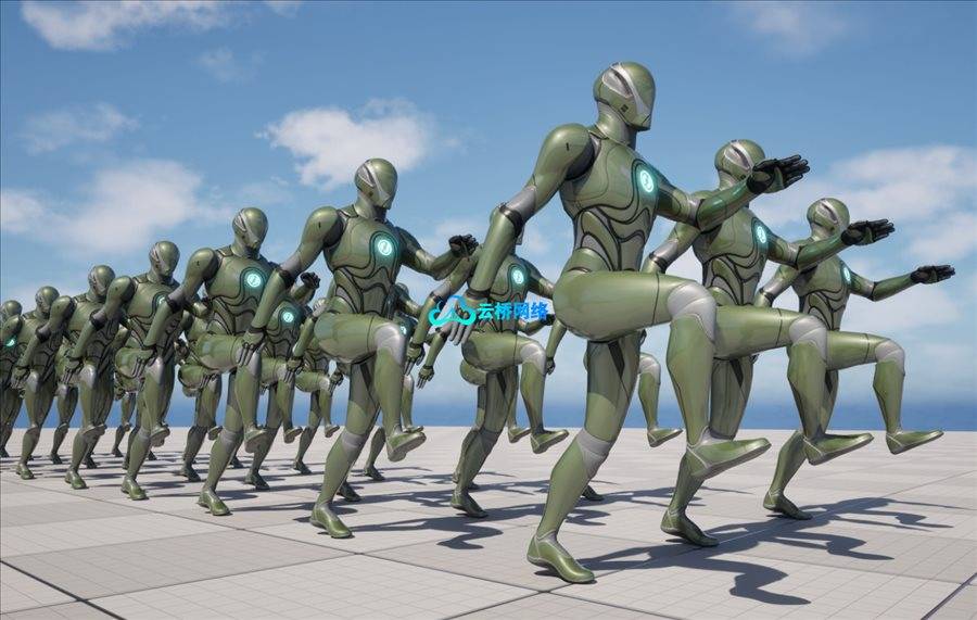 敬礼军训动画 Military Animation Pack (Unarmed)