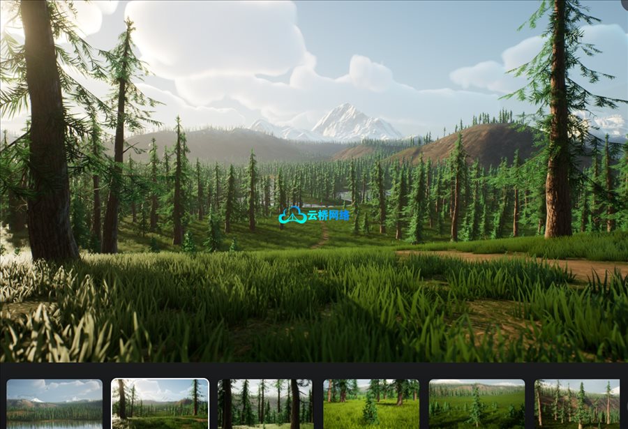 四季风格化树木包 – Stylized Trees Pack 2