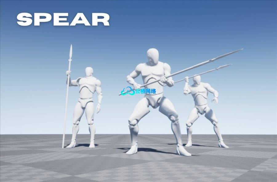 长矛动作捕捉动画包 – Spear MocapAnimPack