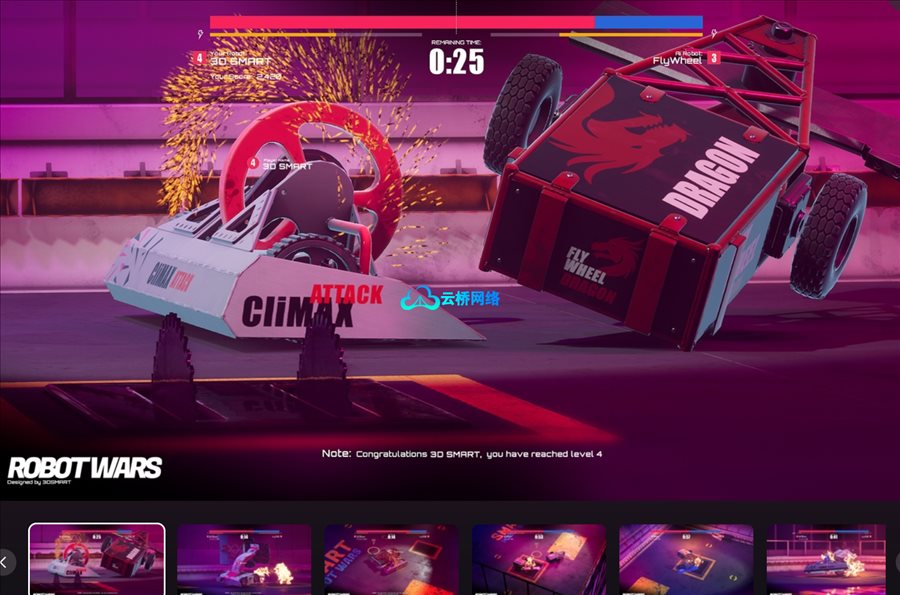 机器人战争模板 – Robot Wars Template