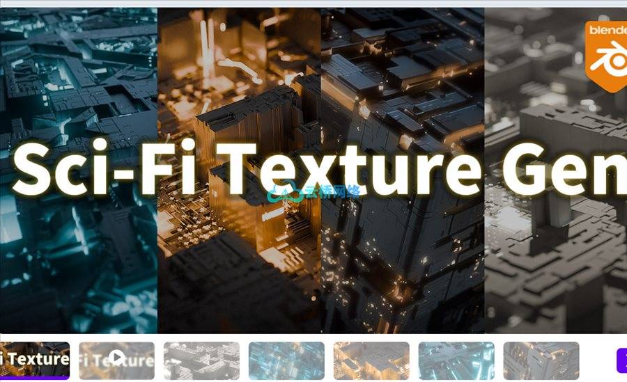 Sci-Fi Texture Gen