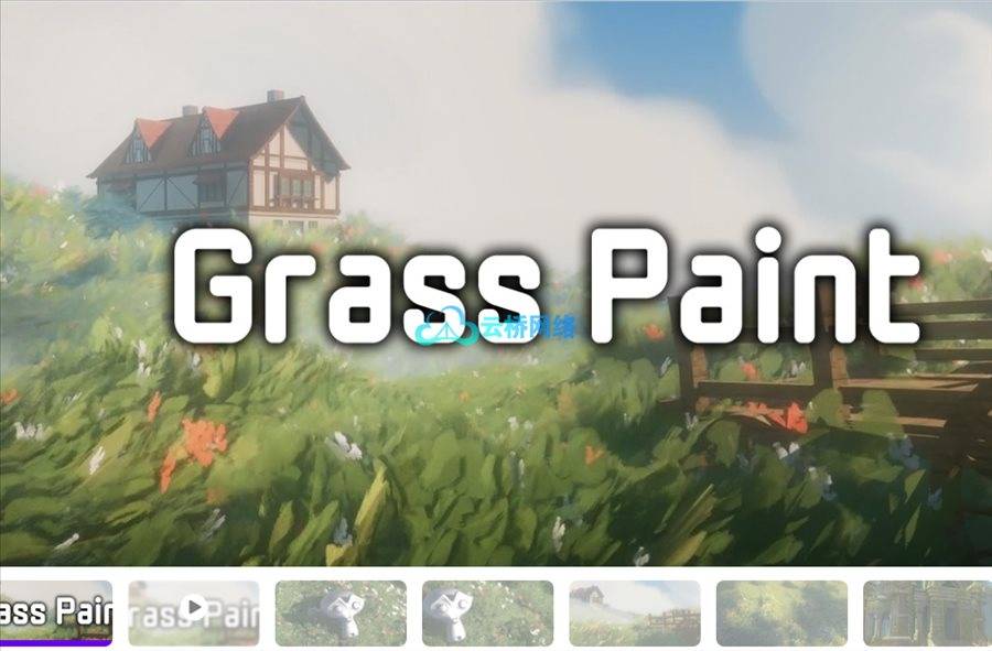 Stylized Animated Grass – Grass Paint V2