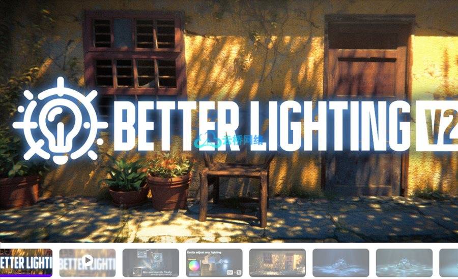 Better Lighting V2 – Light Presets And Gobos Library